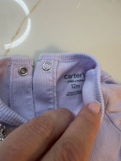 Purple dress 12month outfit - carters , Kids 12 Month (9-12M)
