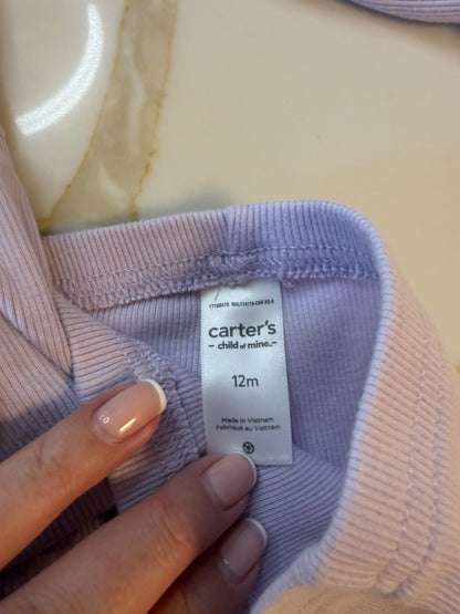 Purple dress 12month outfit - carters , Kids 12 Month (9-12M)