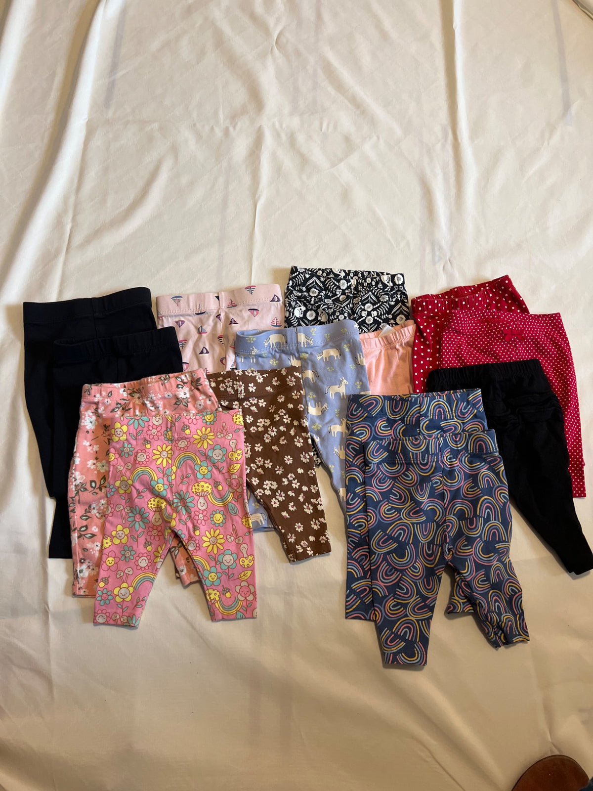 14 0-3 month leggings , Kids 3 Month (0-3M)