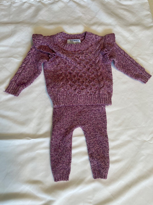 Old navy sweater set , Kids 6 Month (3-6M)