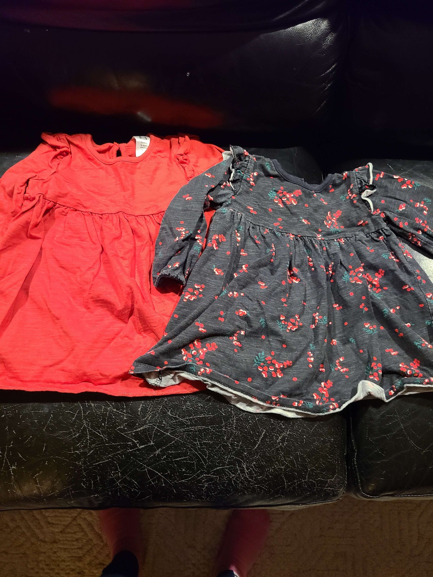 Gerber 18 month long sleeve shirts 2 pcs, Kids 18 Month (12-18M)