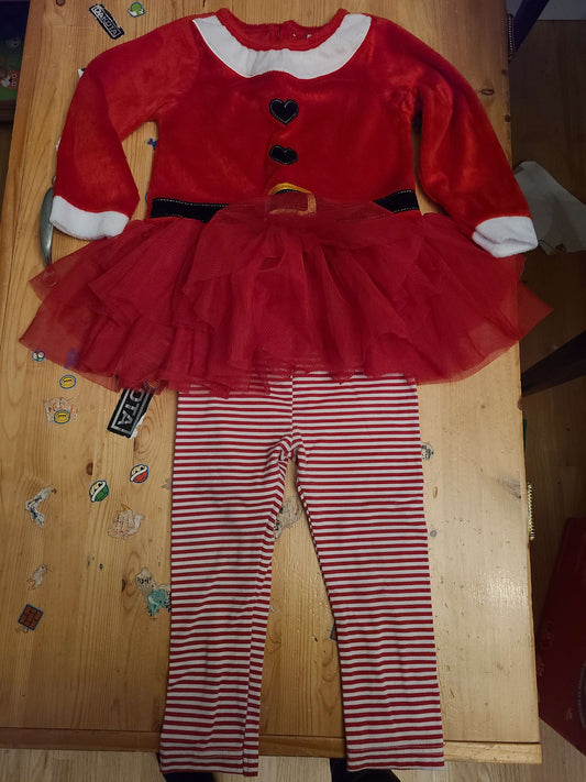 George 18 to 24 month Santa outfit 2 pcs, Kids 24 Month (18-24M)