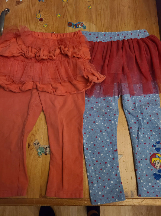 18 to 24 month leggings 2 pcs, Kids 24 Month (18-24M)