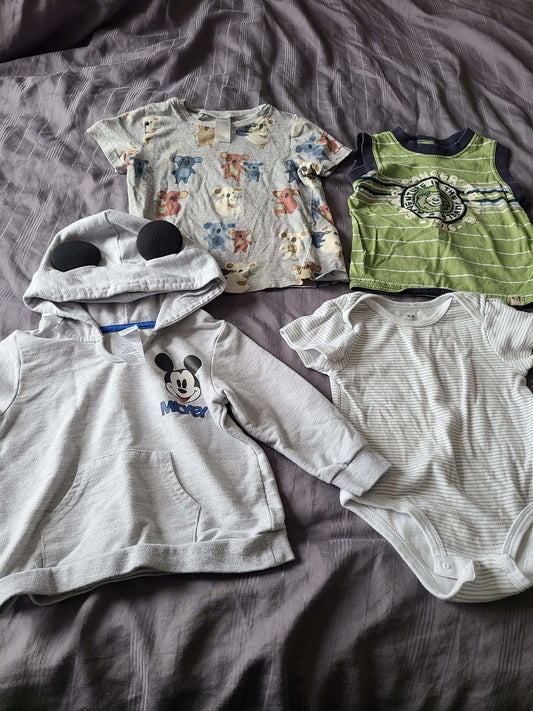 24 m9nth tops 4 pcs, Kids 24 Month (18-24M)