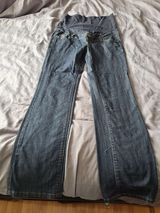 Thyme maternity jeans size small regular fit , Maternity S (4-6)