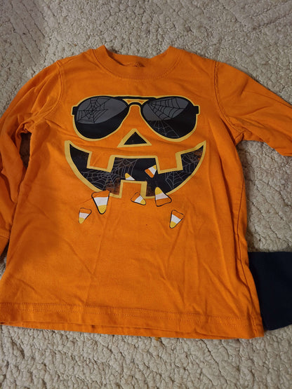 2T Halloween long sleeve shirts 2 pcs, Kids 2T