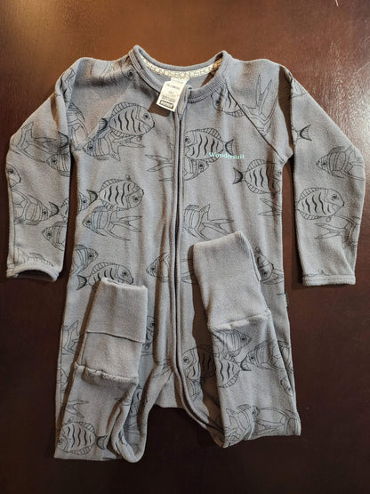 BONDS Wondersuit Size 2(18-24M) from Australia MSRP $35 ~ Fish, Kids 24 Month (18-24M)