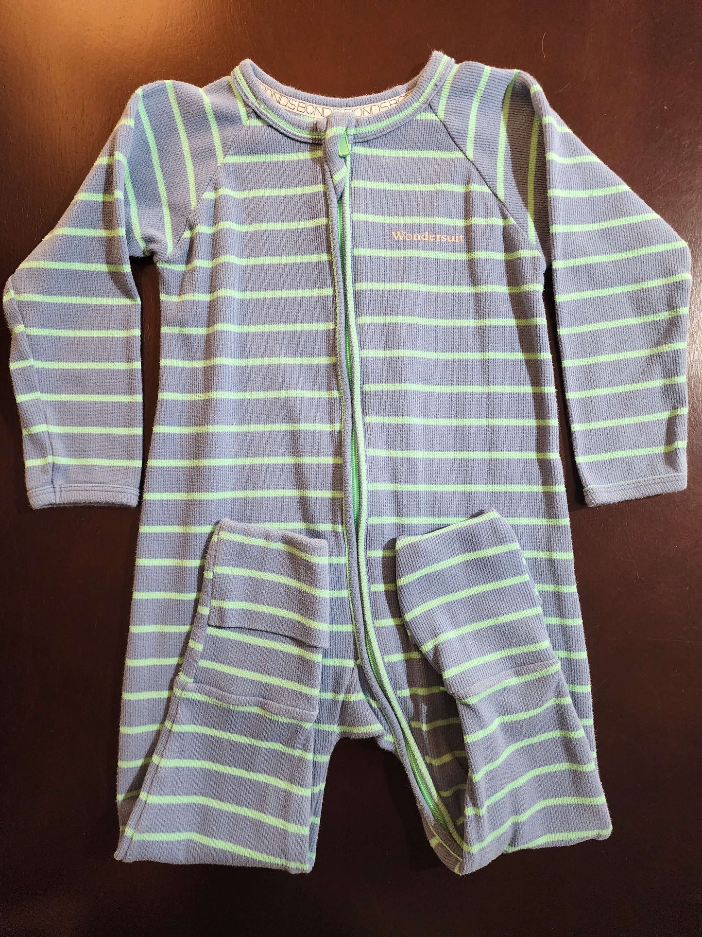 BONDS Wondersuit Size 2(18-24M) from Australia MSRP $35 ~ stripes, Kids 24 Month (18-24M)