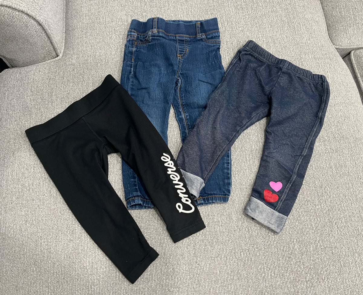3T Capri pants/jeggings, Kids 3T