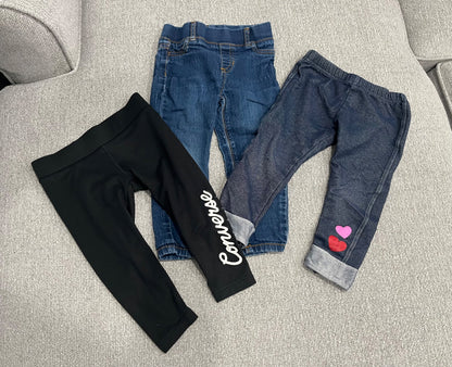 3T Capri pants/jeggings, Kids 3T