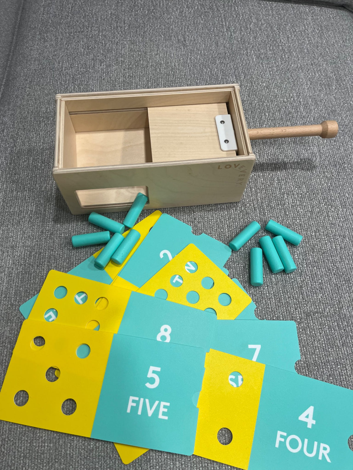 Lovevery Wooden Counting Box
