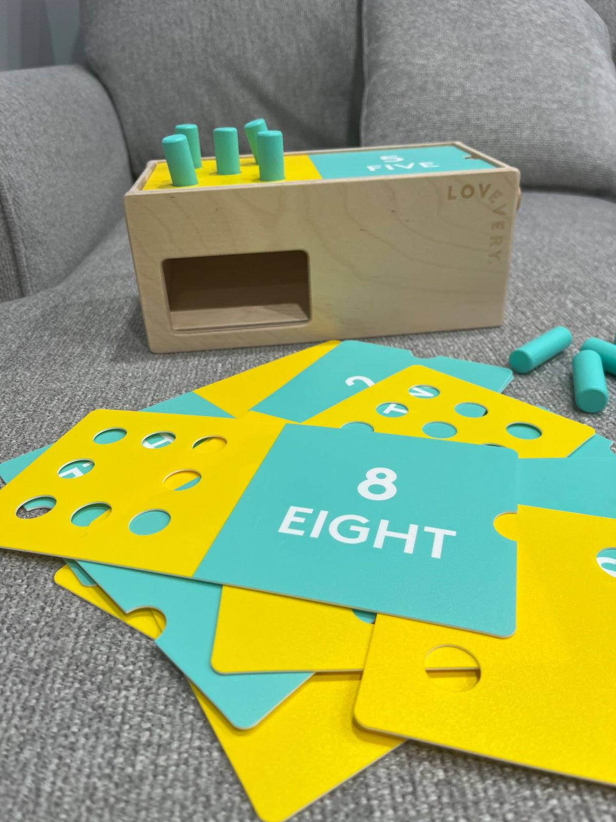 Lovevery Wooden Counting Box