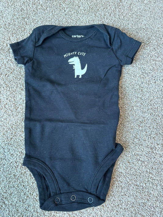 Carter’s dinosaur bodysuit, Kids 3 Month (0-3M)