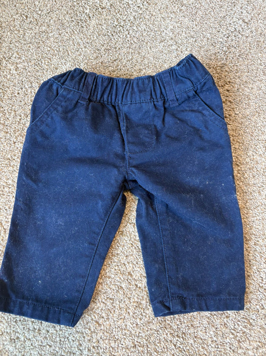 Navy dress pants , Kids 6 Month (3-6M)