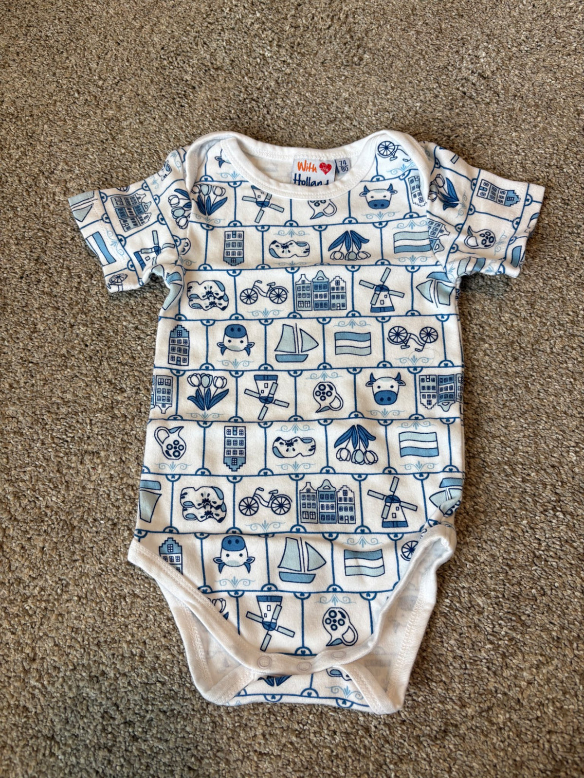 Holland bodysuit , Kids 6 Month (3-6M)