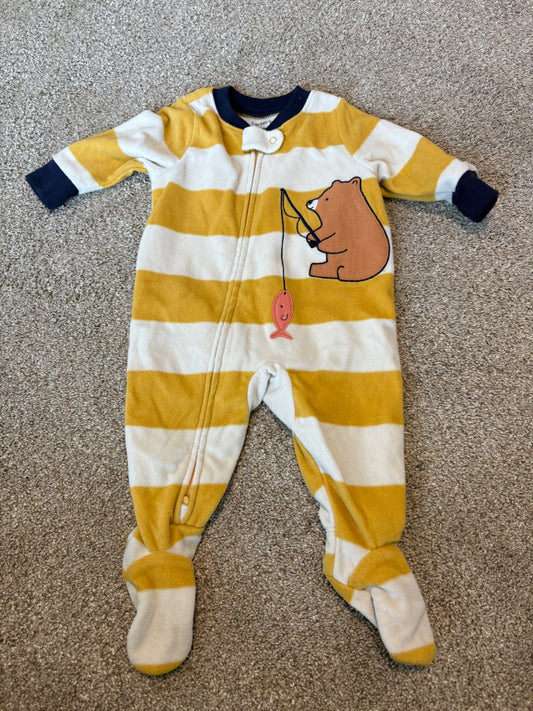 Fleece pajamas, Kids 6 Month (3-6M)