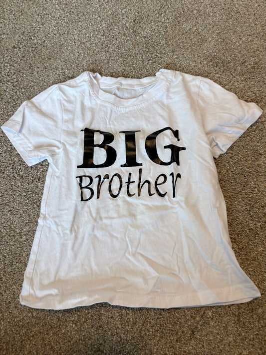 Big brother tee shirts (2), Kids 18 Month (12-18M)