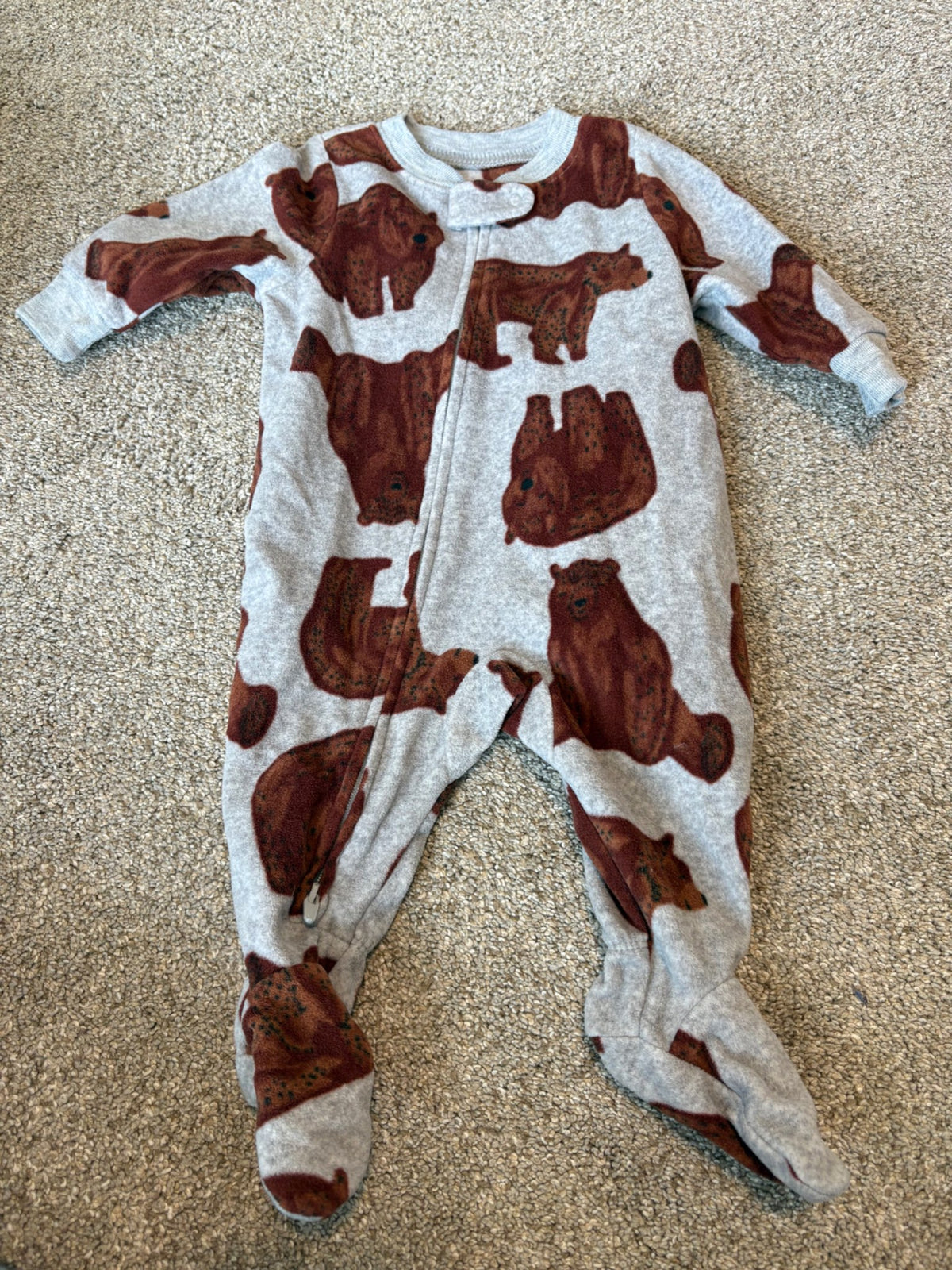 Fleece pajamas , Kids 6 Month (3-6M)