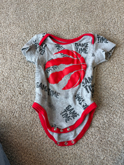 NBA raptors bodysuit , Kids 6 Month (3-6M)