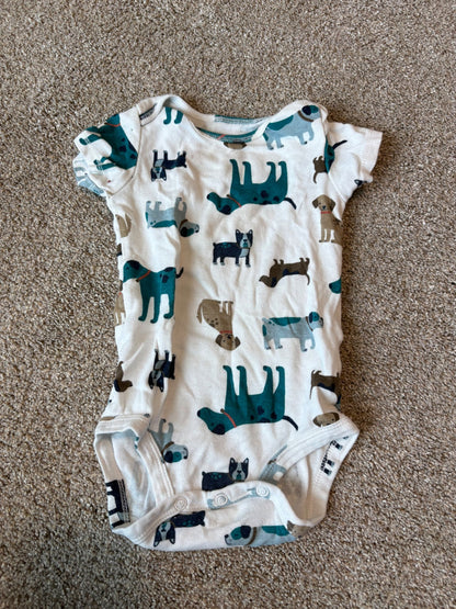Carters puppy bodysuits , Kids 9 Month (6-9M)