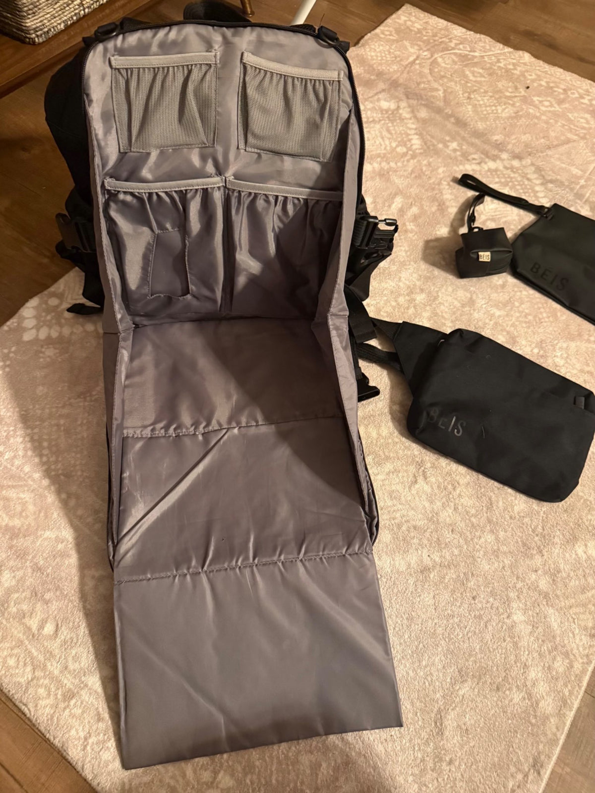 BEIS “The Ultimate Diaper Bag” in Black ($266 MSRP)