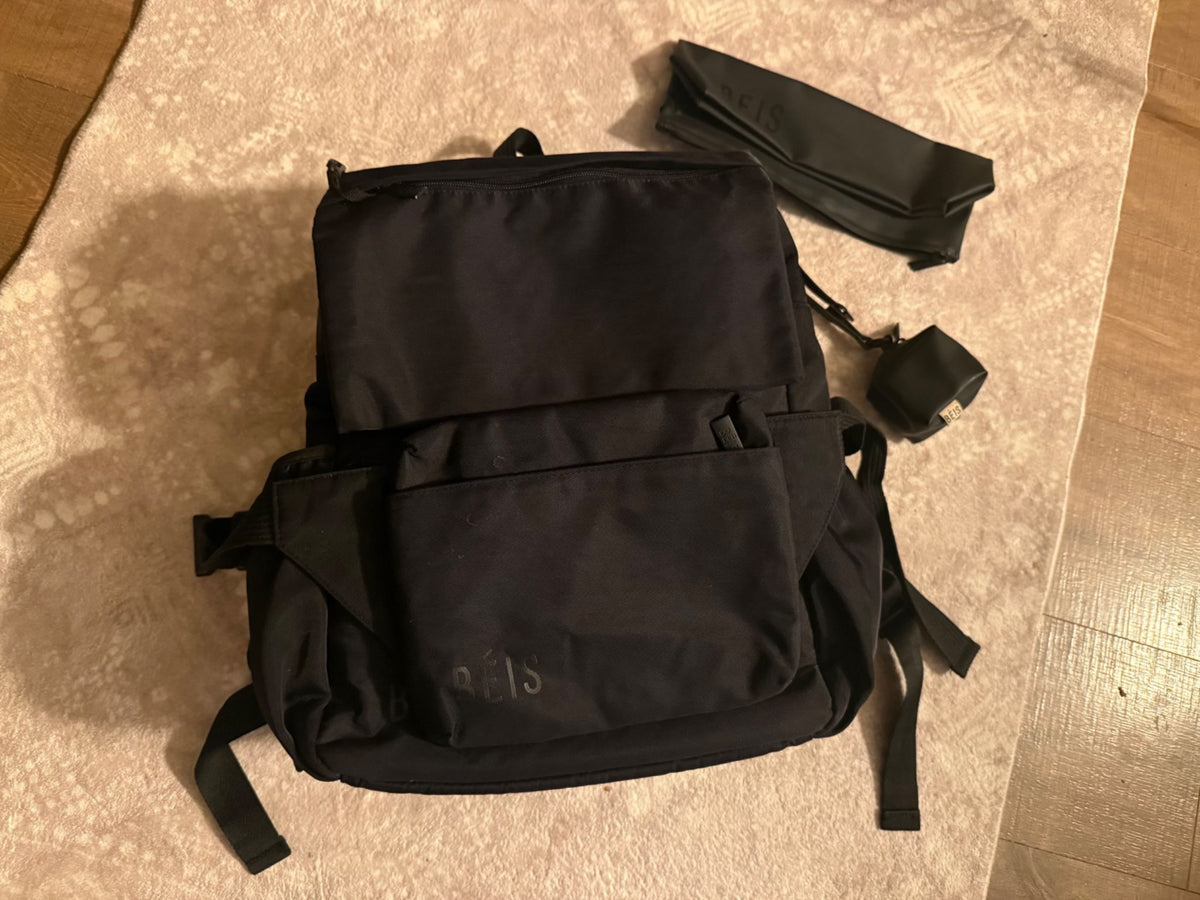 BEIS “The Ultimate Diaper Bag” in Black ($266 MSRP)
