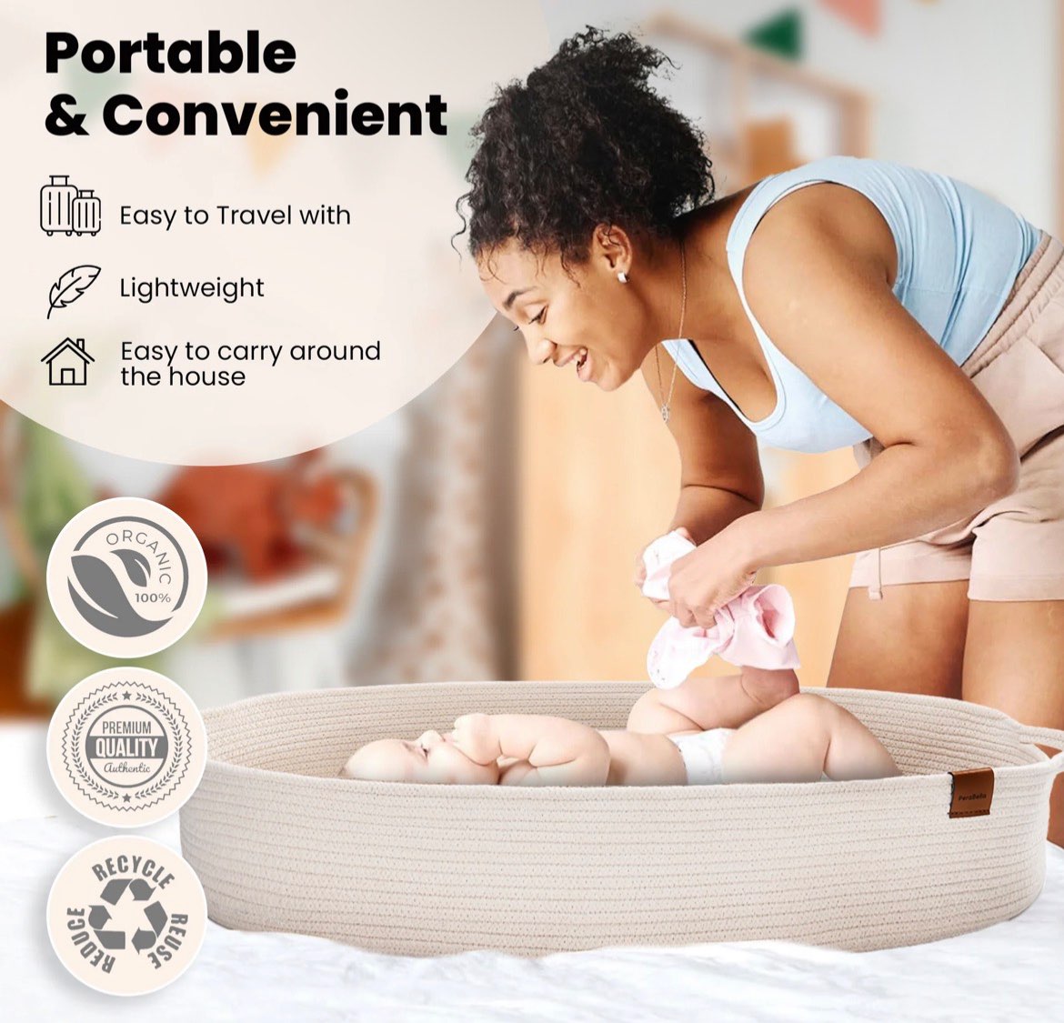 Perrabella Changing Basket