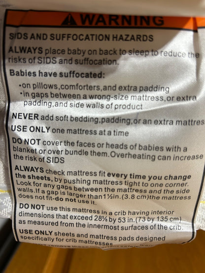 Crib mattress