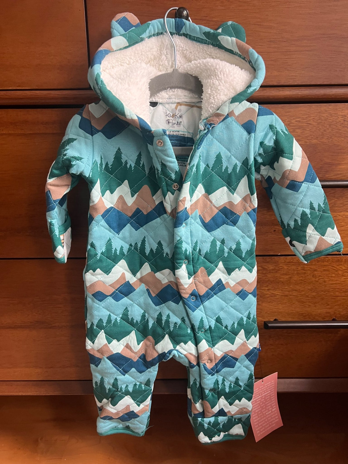 KicKee Pants Quilted Coverall, Kids 6 Month (3-6M)
