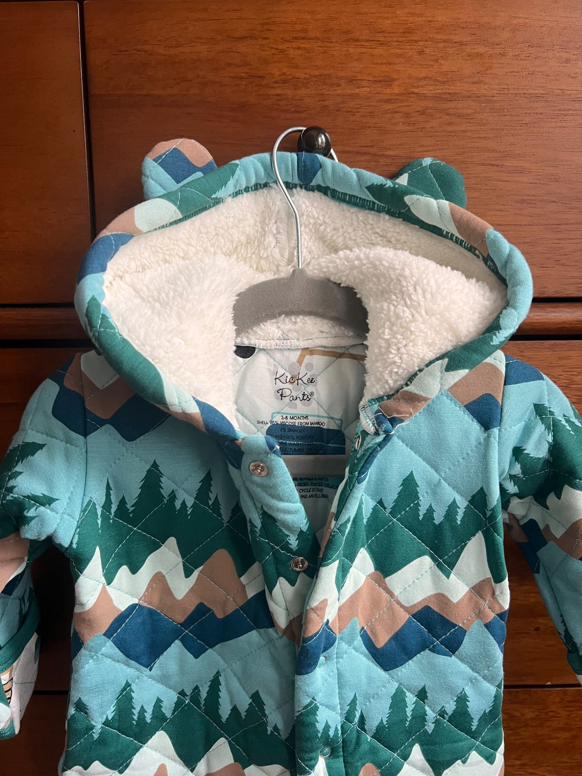 KicKee Pants Quilted Coverall, Kids 6 Month (3-6M)