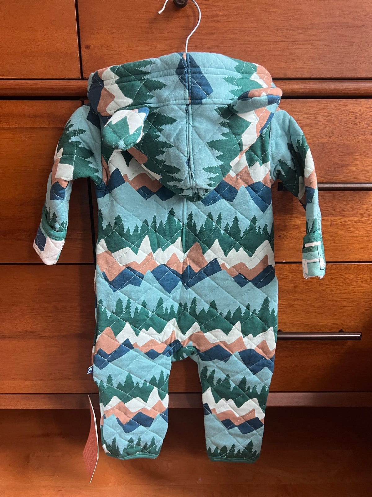 KicKee Pants Quilted Coverall, Kids 6 Month (3-6M)
