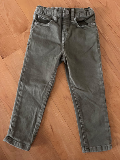 Peek Dungarees Olive Green Pants 18-24 Months, Kids 24 Month (18-24M)