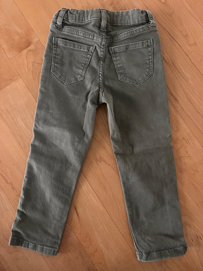 Peek Dungarees Olive Green Pants 18-24 Months, Kids 24 Month (18-24M)