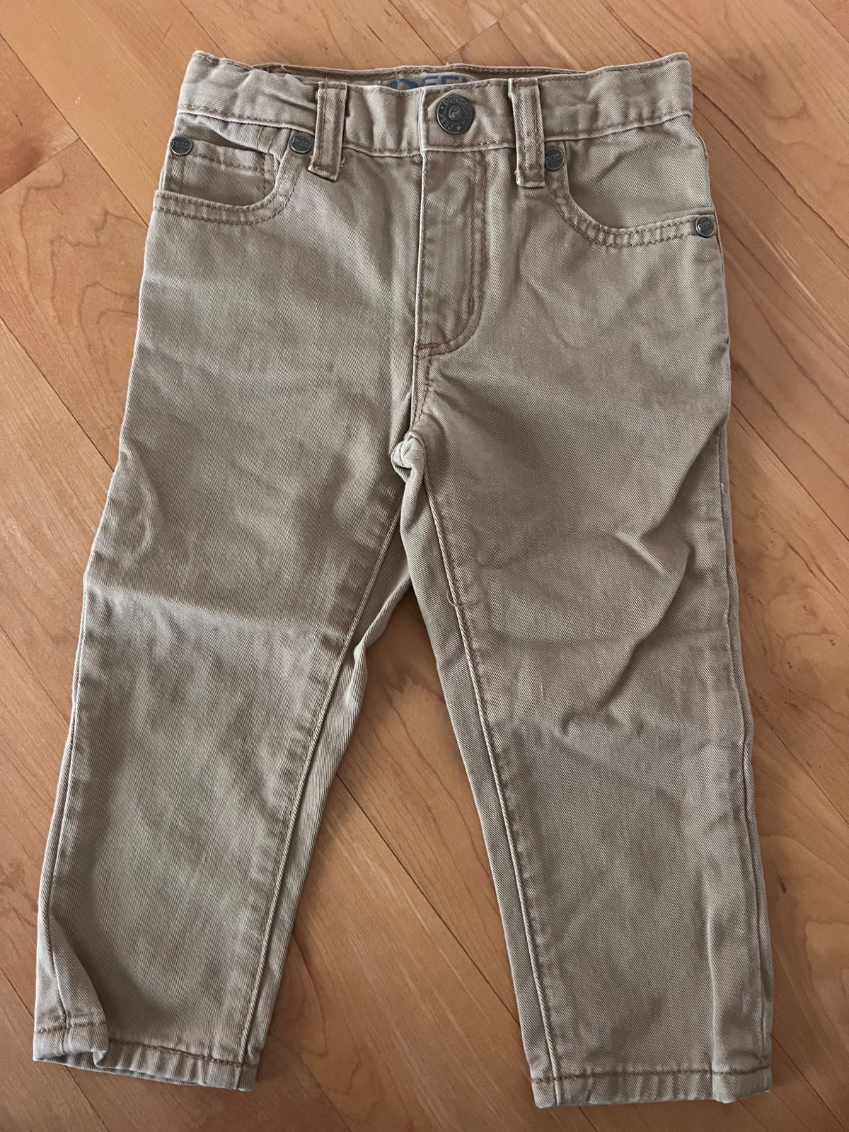 Peek Dungarees Khaki Pants XL/ 18-24 months , Kids 24 Month (18-24M)