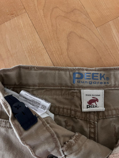 Peek Dungarees Khaki Pants XL/ 18-24 months , Kids 24 Month (18-24M)