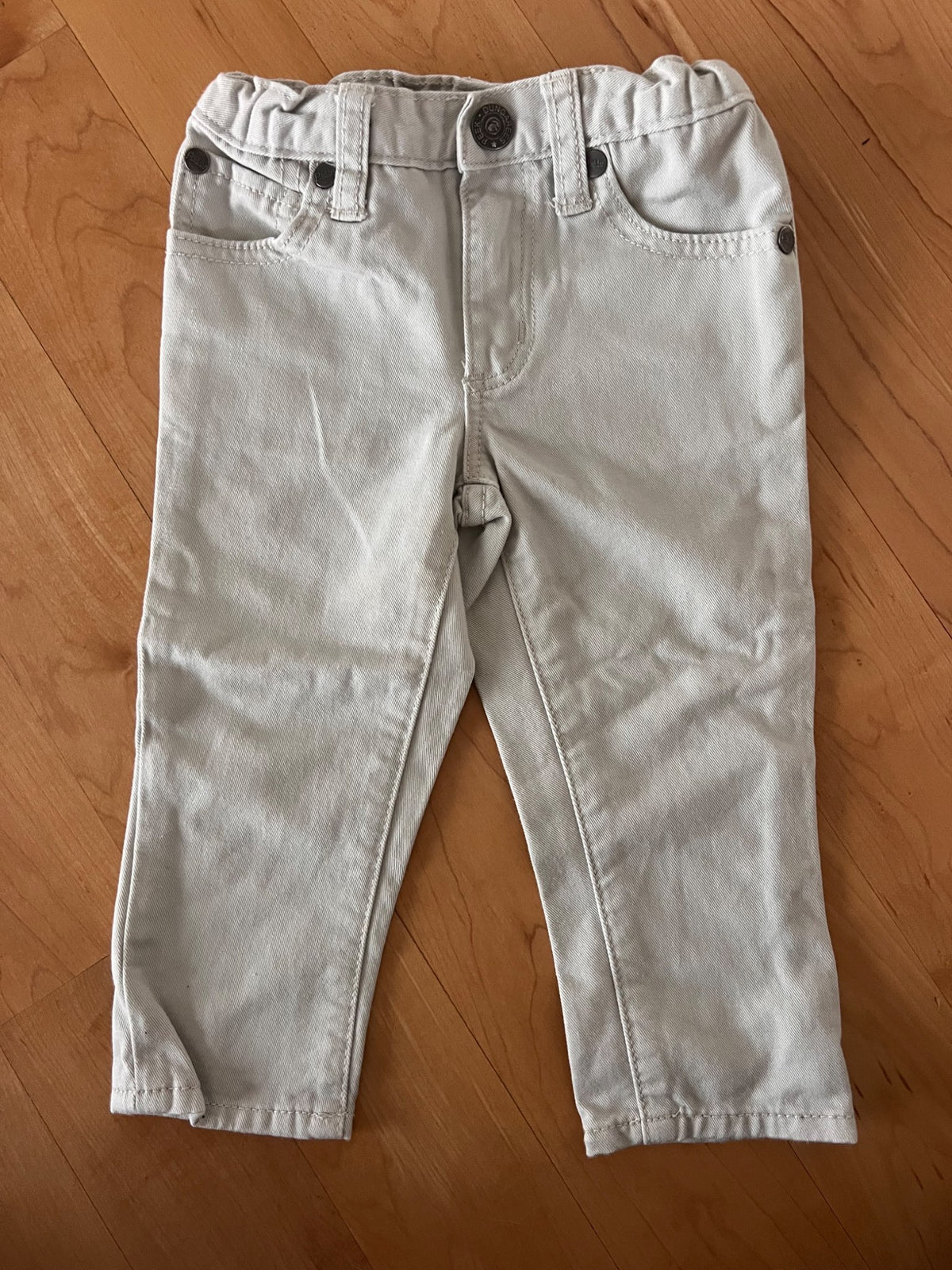 Peek Dungaree Cream Pants 12-18 Months, Kids 18 Month (12-18M)