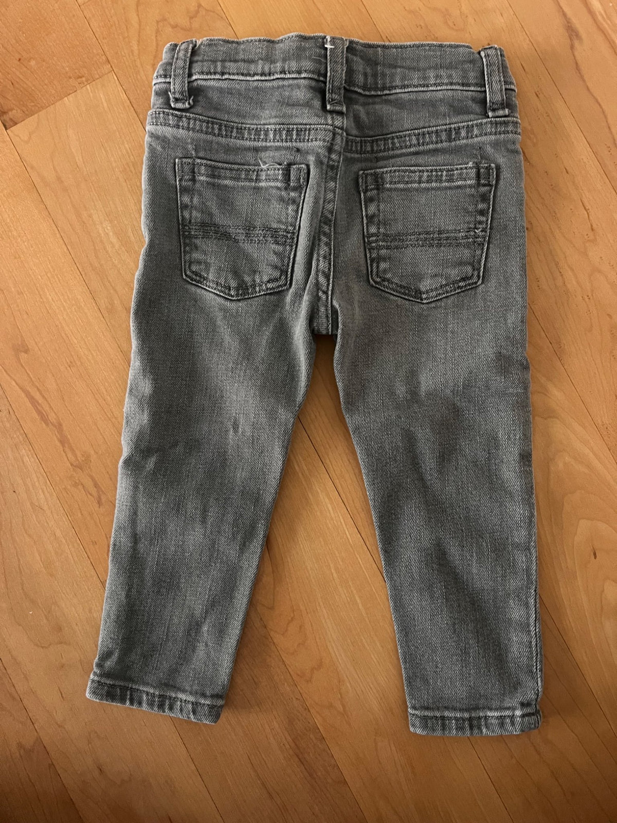 Peek Dungarees Grey Denim Jeans 6-12 months , Kids 12 Month (9-12M)