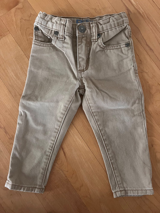 Peek Dungarees Khaki Pants 12-18 months , Kids 18 Month (12-18M)