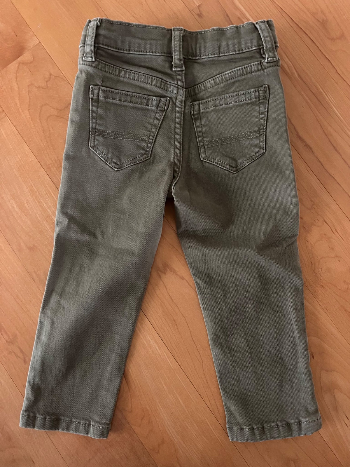 Peek Dungarees Olive Green Pants Size 6-12m, Kids 12 Month (9-12M)