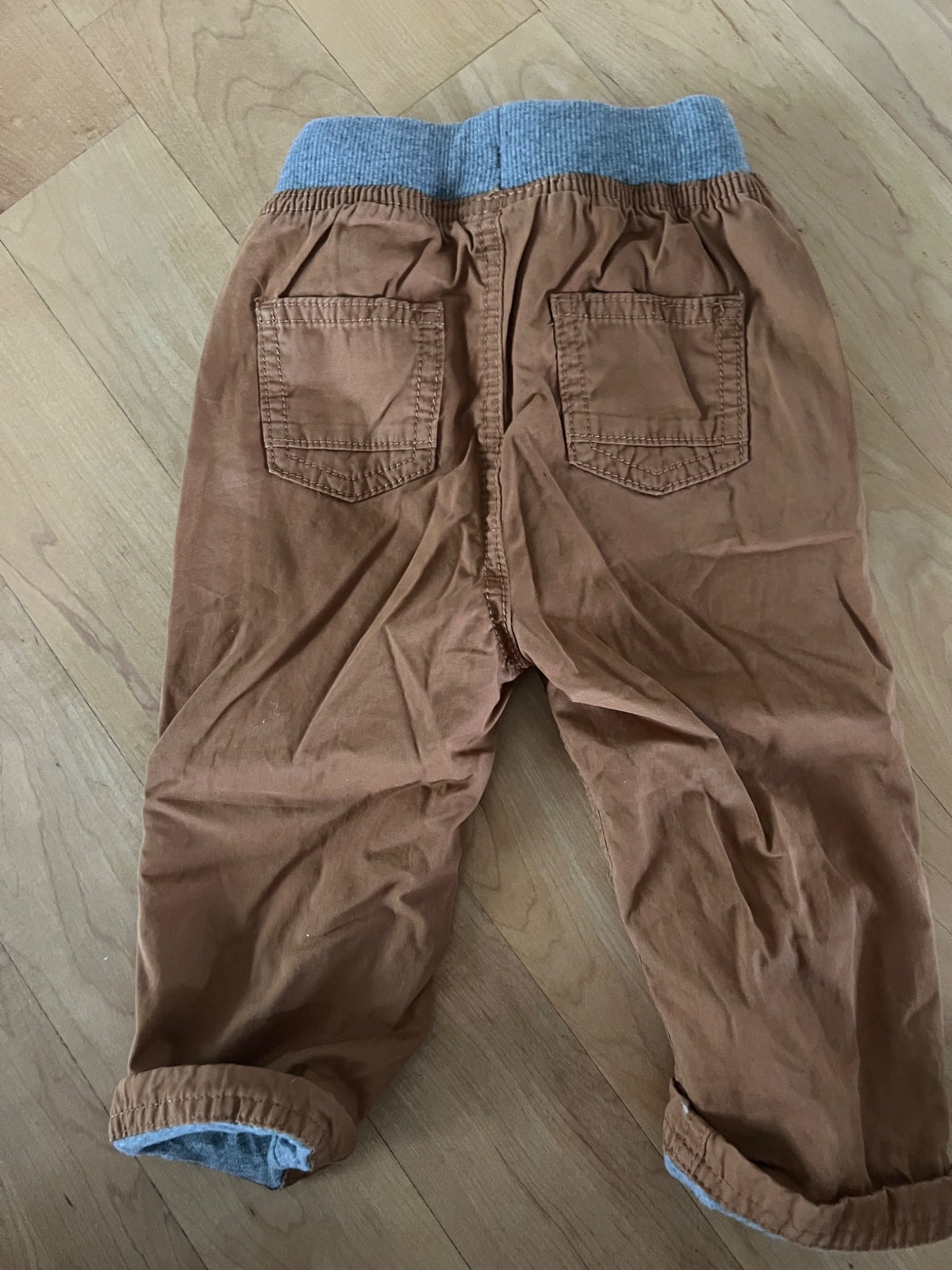 Hanna Andersson 6-12 Months Lined Jogger Pants, Kids 12 Month (9-12M)