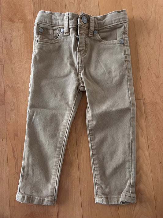 Peek Dungarees Khaki Pants Size 6-12m, Kids 12 Month (9-12M)
