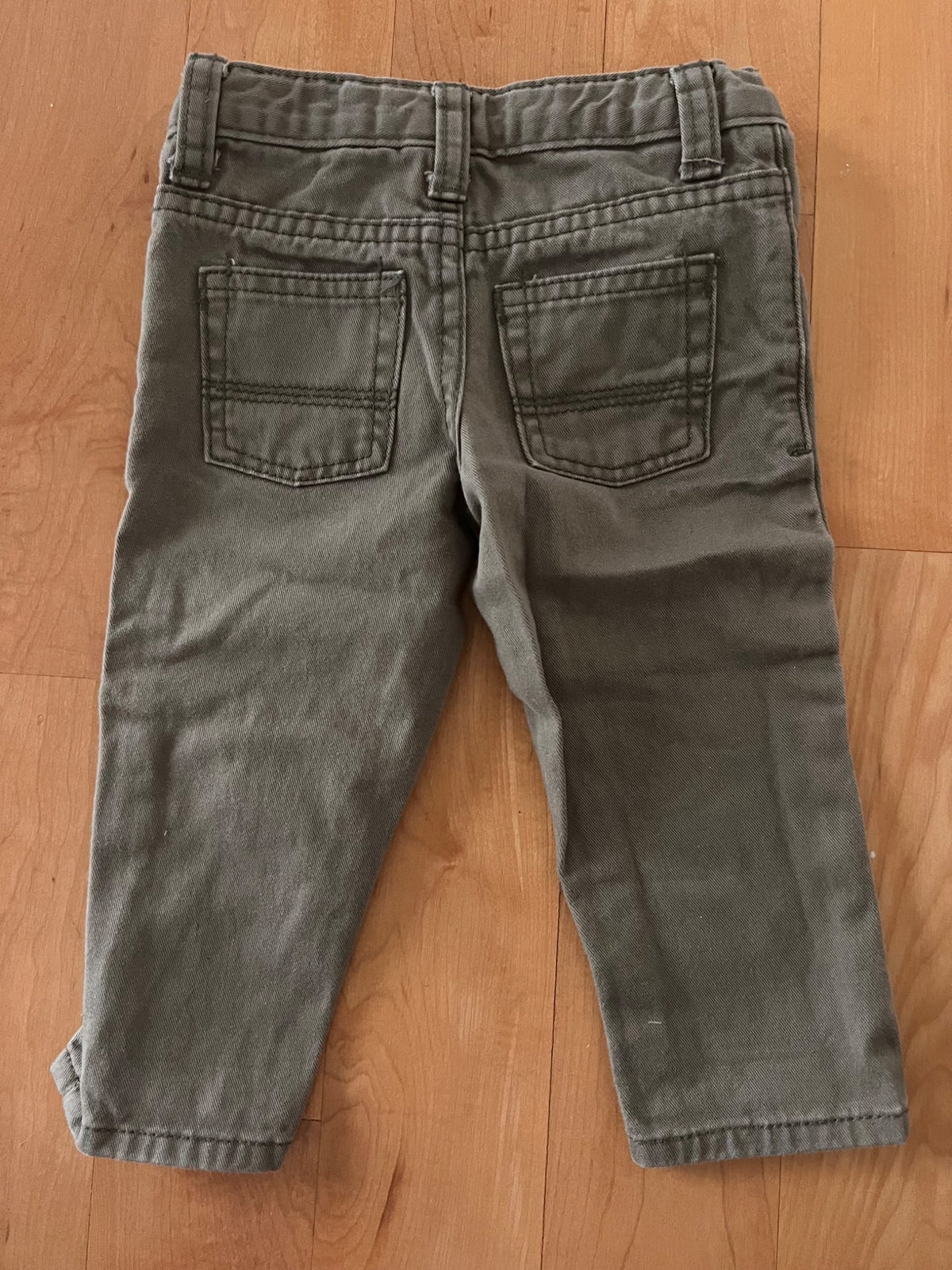 Peek Kids Olive Green Pants, Kids 12 Month (9-12M)
