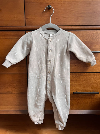 Rylee + Cru Tree Print Jumpsuit 3-6m, Kids 6 Month (3-6M)