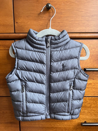Ralph Lauren Puffer Vest 9M, Kids 9 Month (6-9M)