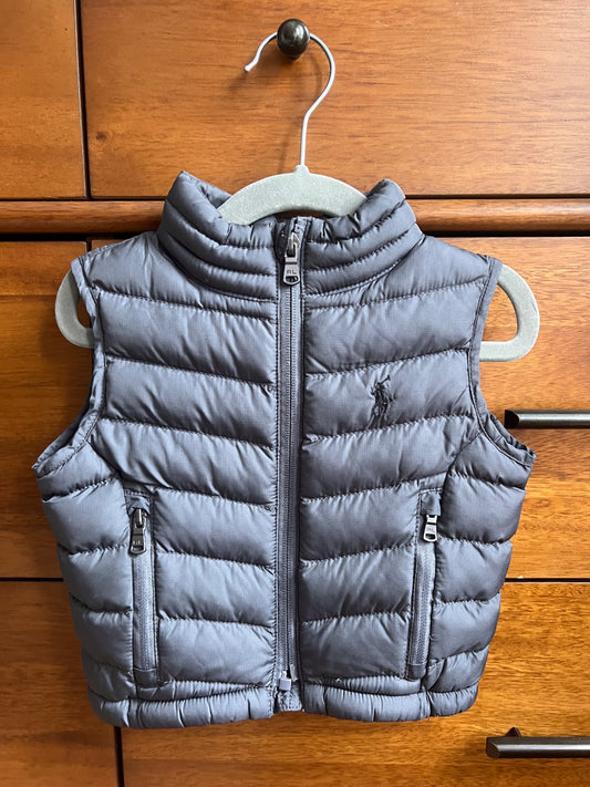 Ralph Lauren Puffer Vest 9M, Kids 9 Month (6-9M)