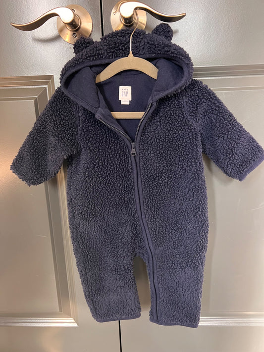 Baby Gap Sherpa Bear One-Piece 3-6 months, Kids 6 Month (3-6M)