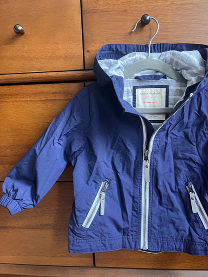 Hanna Andersson Hooded Windbreaker Jacket 2T, Kids 2T