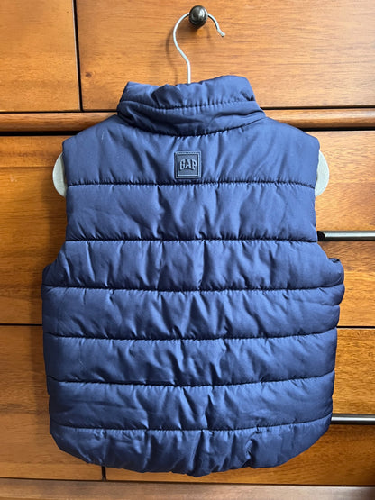 Baby Gap Navy Puffer Vest 2T, Kids 2T