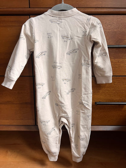 Rylee + Cru Skateboard Print One-Piece 12-18 month , Kids 18 Month (12-18M)