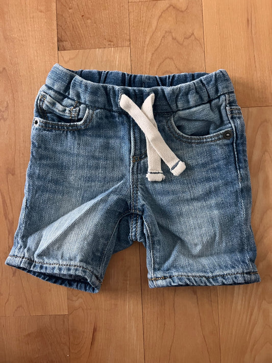 Gap Denim Baby Shorts 0-3 Months, Kids 3 Month (0-3M)